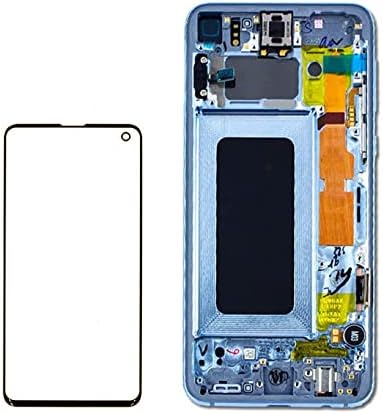 [สีดำกับเฟรม] แอลซีดี AMOLED สำหรับ Samsung Galaxy S10E G970 Digitizer หน้าจอ LCD หน้าจอสัมผัสการประกอบการแทนที่